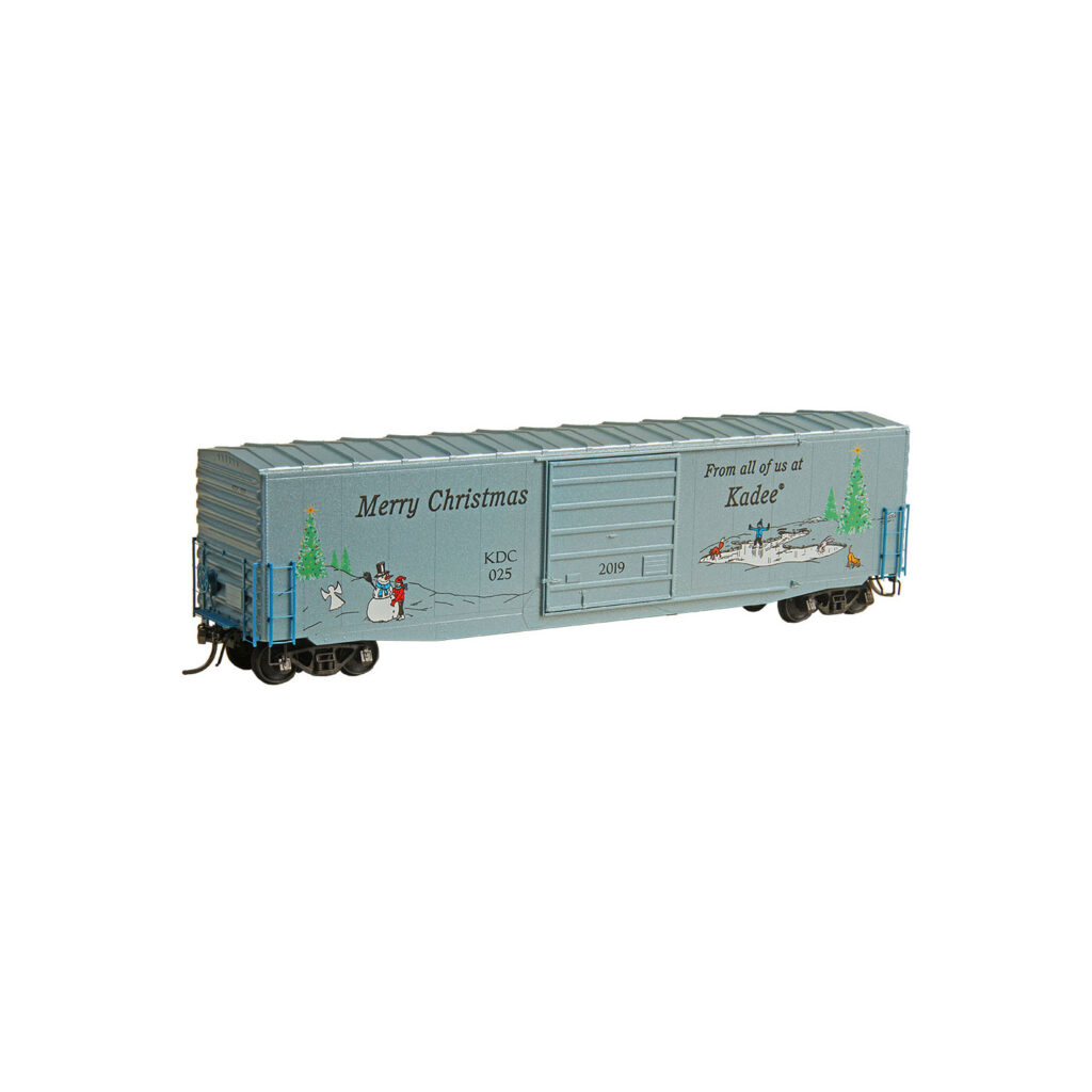 Kadee HO 50' PS1 Box Car 2019 Christmas Car Spring Creek Model Trains
