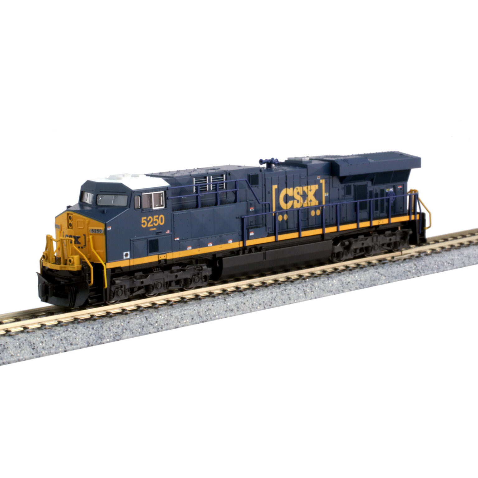Kato N ES44DC CSX "Boxcar" w/ DCC & Sound Spring Creek Model Trains