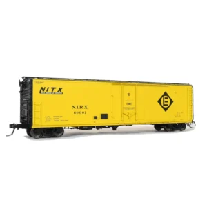 Moloco HO 50' RBL Plate B Boxcar, Offset Door Erie Lackawanna "NIRX"