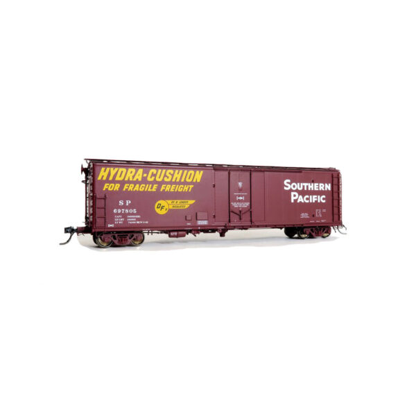 Moloco HO 50' RBL Plate B Boxcar, Offset Door Southern Pacific "Modified Bulkheads"