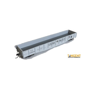 Tangent HO Bethlehem 70-Ton Riveted Drop-End Gondola Lehigh Valley "Gray 1973"