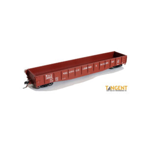 Tangent HO Bethlehem 70-Ton Riveted Drop-End Gondola Wellsville Addison & Galeton "1961 Scheme"