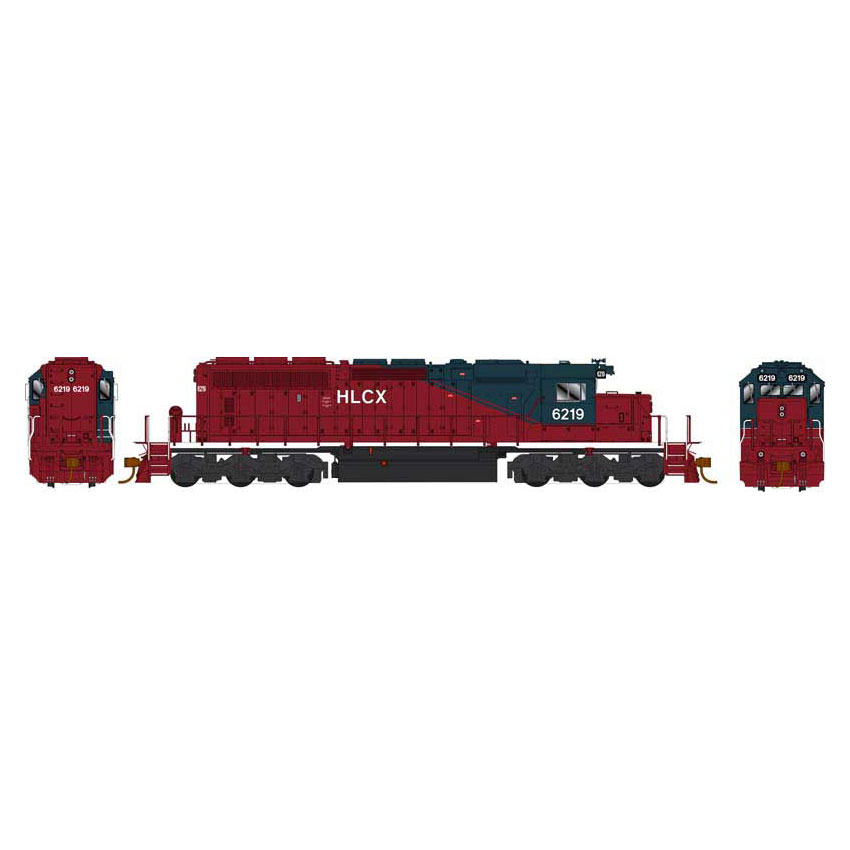 Bowser HO SD40-2 Helm Leasing Company ex QNSL 