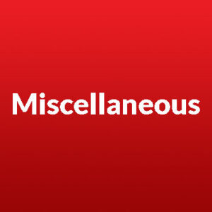 Miscellaneous