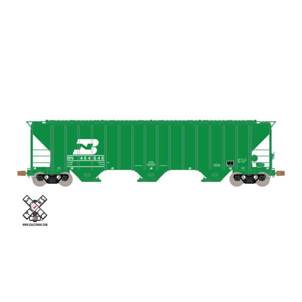 Scale Trains HO Operator PS 4785 Covered Hopper Burlington Northern "3 Line Scheme"