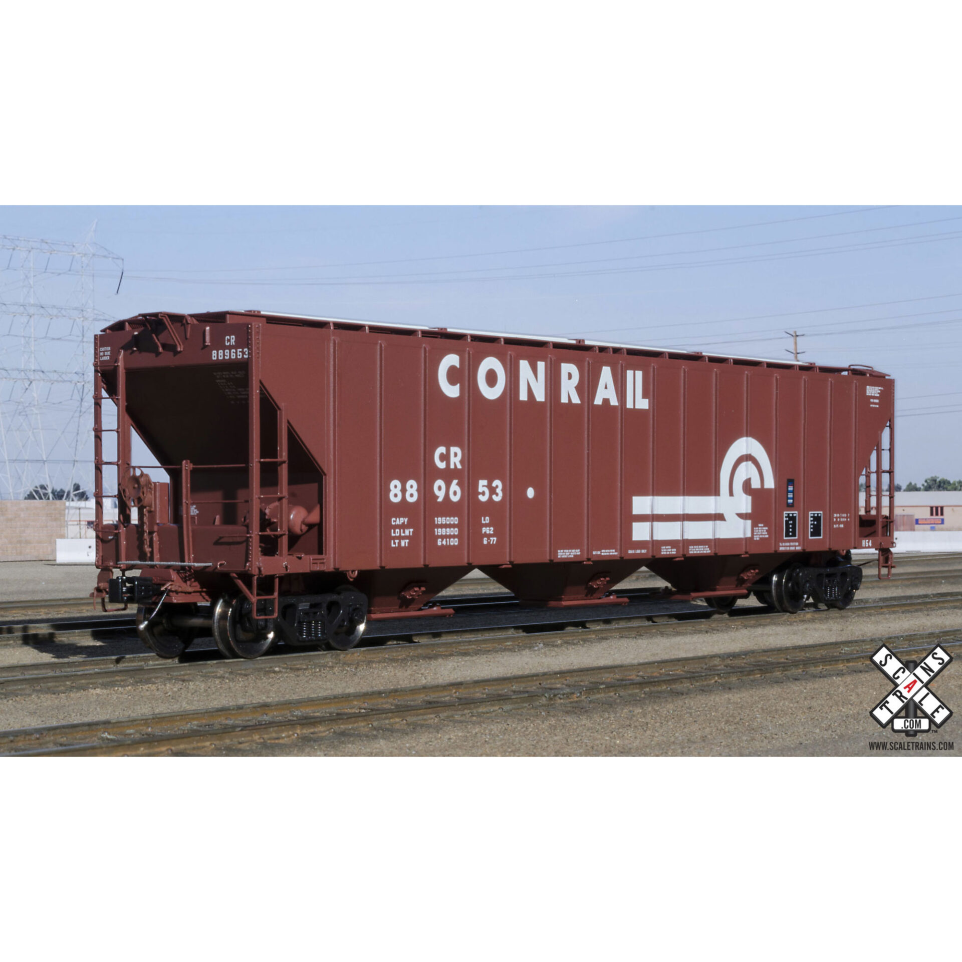 Scale Trains HO Rivet Counter PS2 4785 Covered Hopper Conrail "Large