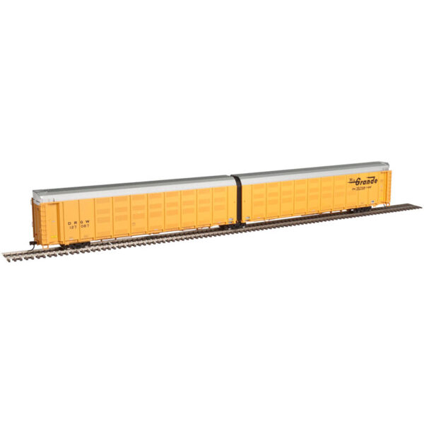 Atlas HO Thrall Articulated Auto Rack Denver & Rio Grande
