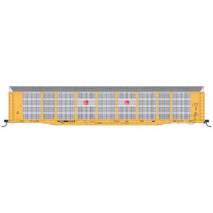 Intermountain HO Bi-Level Auto Rack Kansas City Southern "Yellow with Dual Logo"