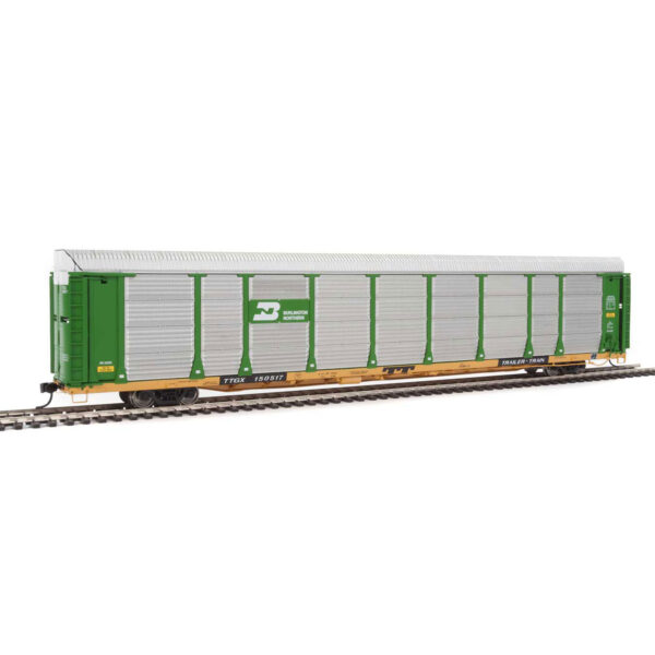 Walthers Proto HO Bi-Level Auto Rack Burlington Northern