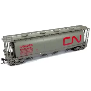 Rapido HO 3800 Cubic Foot Cylindrical Hopper Canadian National "Red Logo"