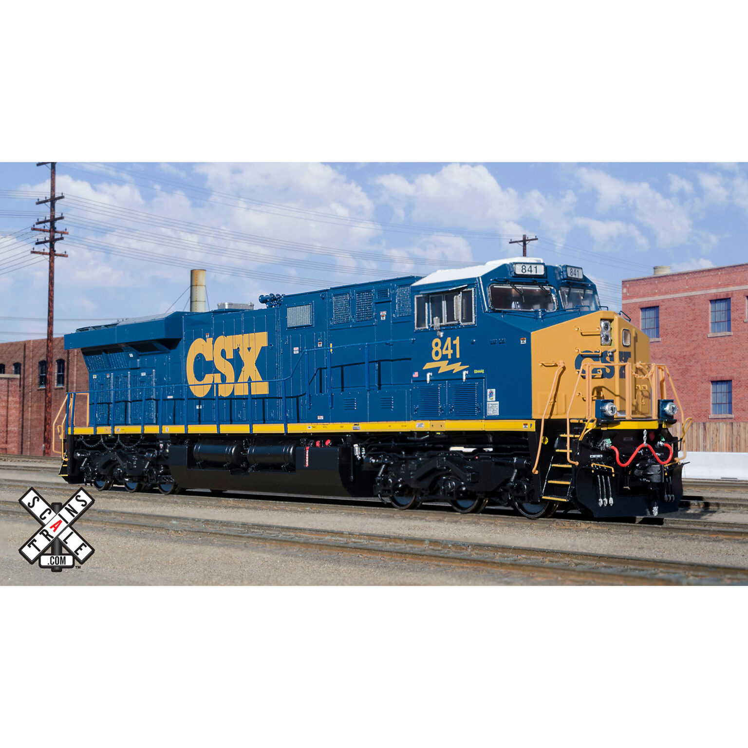 Scale Trains HO Rivet Counter ES44AH CSX "YN3" w/ DCC & Sound Spring
