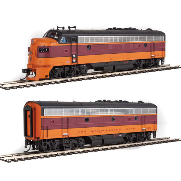 Walthers Proto HO FP7A & F7B Milwaukee Road - Image 2