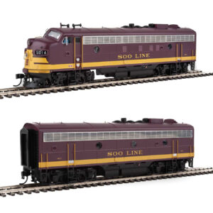 Walthers Proto HO FP7A & F7B Soo Line w/ DCC & Sound
