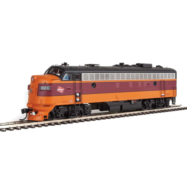 Walthers Proto HO FP7A Milwaukee Road "Cab Logo" w/ DCC & Sound - Image 2