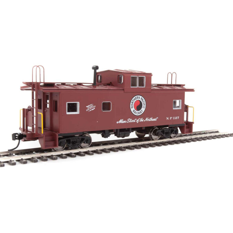 Walthers Mainline HO Wide Vision Caboose Northern Pacific Spring