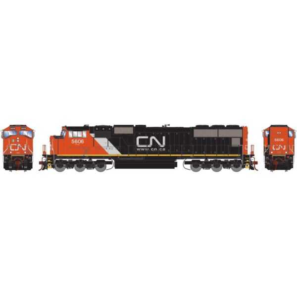 Athearn Genesis HO SD70I Canadian National "Website" w/ DCC & Sound