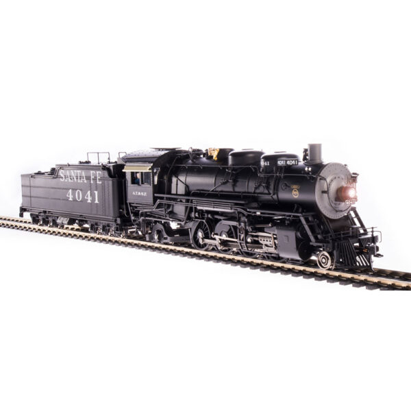 Broadway Limited Paragon 4 HO 2-8-2 4000 Class Santa Fe "Road Pilot & Oil Tender" w/ DCC & Sound
