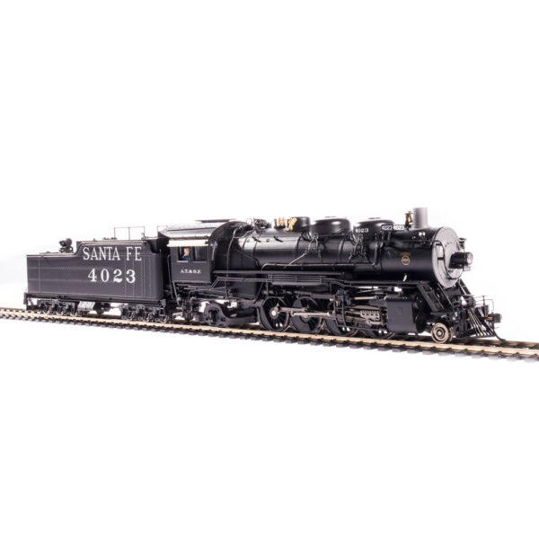 Broadway Limited Paragon 4 HO 2-8-2 4000 Class Santa Fe "Switch Pilot & Oil Tender" w/ DCC & Sound