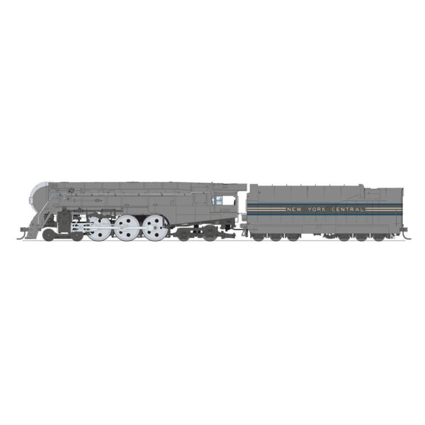 Broadway Limited Brass Hybrid Paragon 4 HO 4-6-4 Dreyfuss Hudson New York Central "1938 Scheme" w/ DCC & Sound