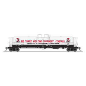 Broadway Limited HO Cryogenic Tank Car Big 3 Welding Equipment 2 Pack