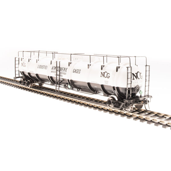 Broadway Limited HO Cryogenic Tank Car NCG 2 Pack