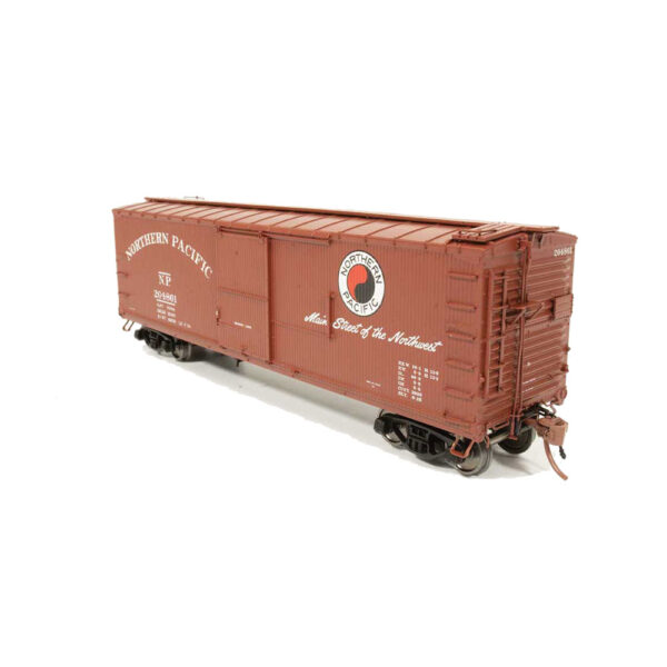Rapido HO 40' NP 10,000 Series Wood Box Car Northern Pacific "Company Service"
