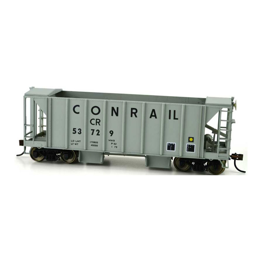 English's Model Railroad HO Kit 70 Ton 2 Bay Ballast Hopper Conrail Spring Creek Model Trains