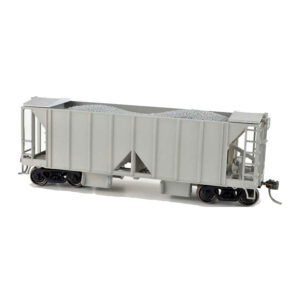 English's Model Railroad HO Kit 70 Ton 2 Bay Ballast Hopper Undecorated "Open Sides"