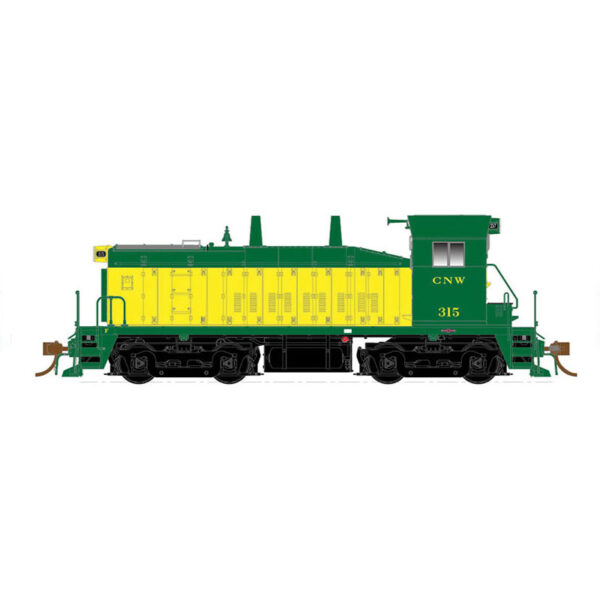 Rapido HO SW1200 Chicago & Northwestern w/ DCC & Sound