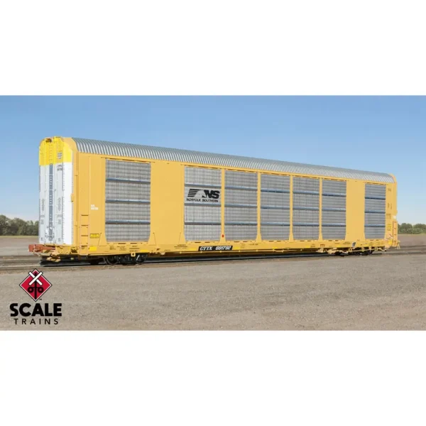 Scale Trains HO Rivet Counter Gunderson Multi-Max Autorack Norfolk Southern "CTTX"
