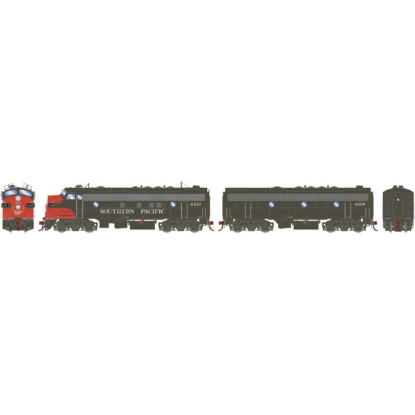 Athearn Genesis HO FP7A&F7B Southern Pacific w/ DCC & Sound