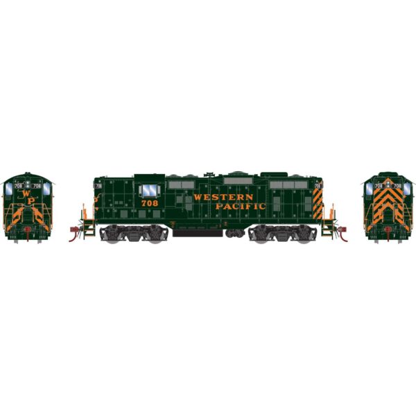 Athearn Genesis HO GP7 Western Pacific