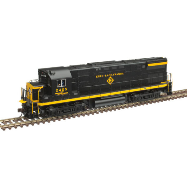 Atlas HO C424 Erie Lackawanna "Black & Yellow" w/ DCC & Sound