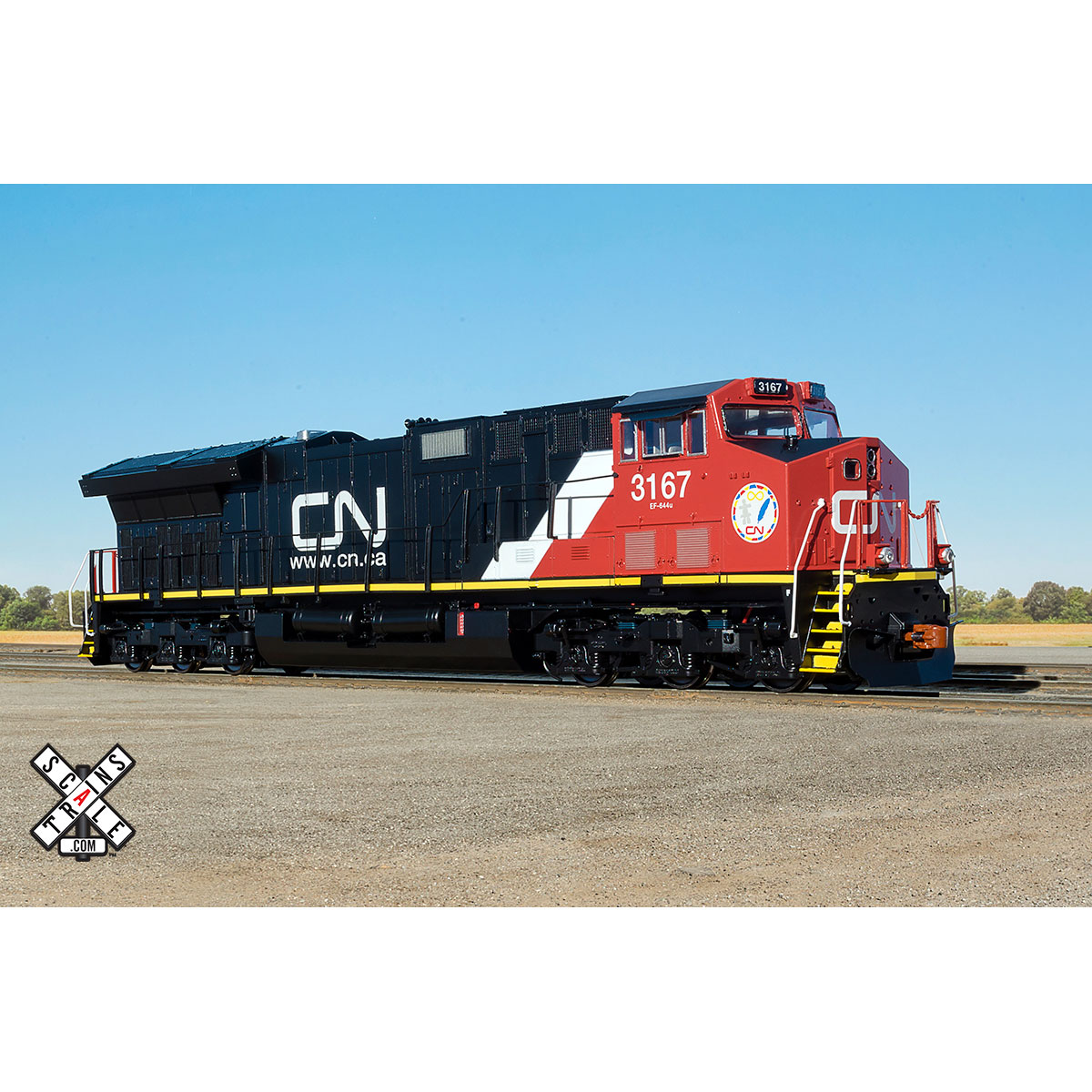 Scale Trains HO Operator Tier 4 ET44AC Canadian National "Aboriginal Affairs Logo" w/ DCC & Sound