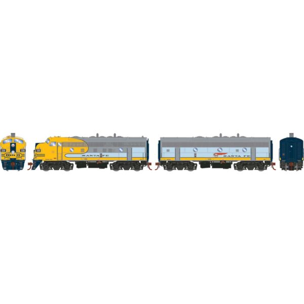 Athearn Genesis HO F7A&B Set Santa Fe "Dual Service" w/ DCC & Sound