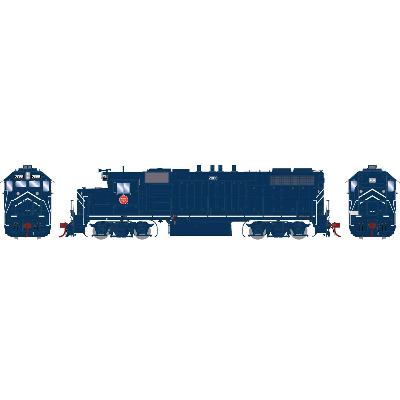 Athearn Genesis HO GP38-2 Missouri Pacific 
