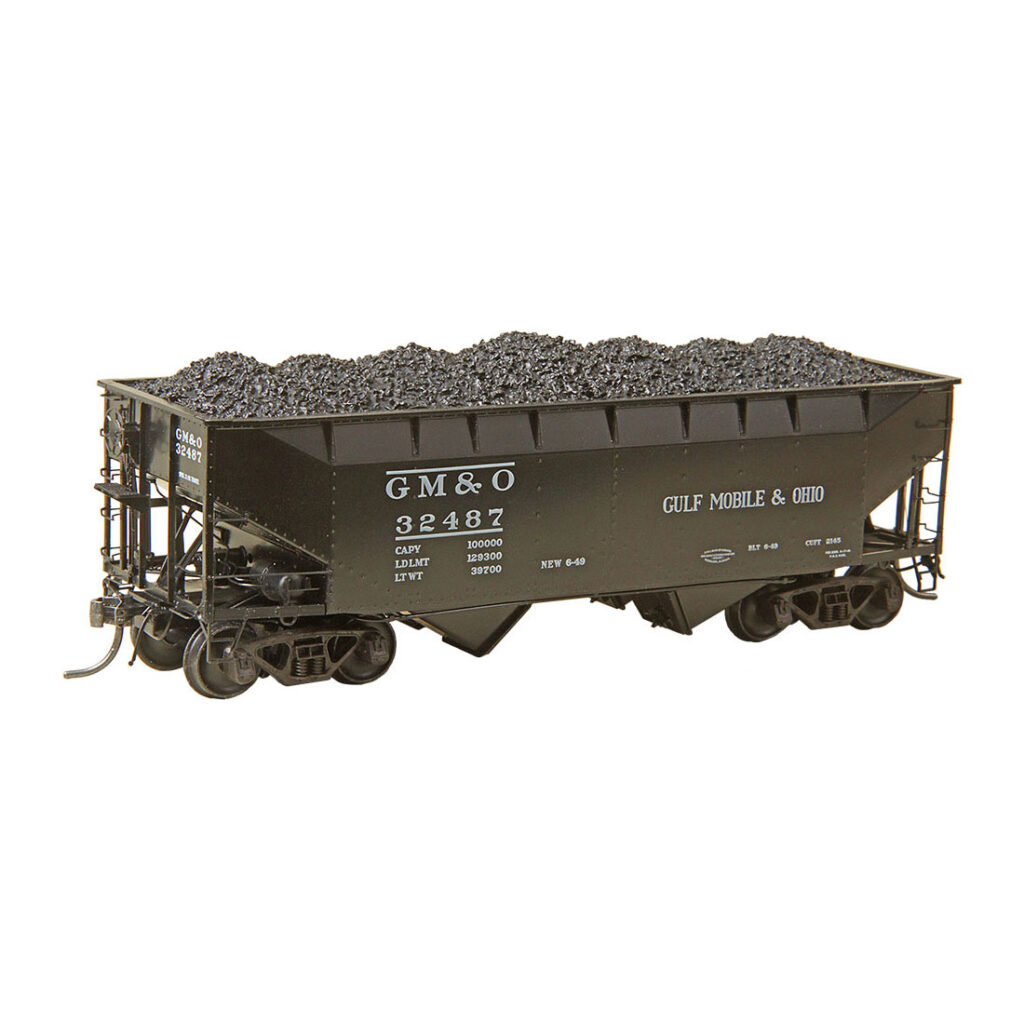 Kadee HO 50 Ton 2 Bay Hopper Gulf Mobile & Ohio Spring Creek Model Trains