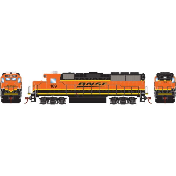 Athearn Roundhouse HO GP60 BNSF "Wedge" w/ DCC