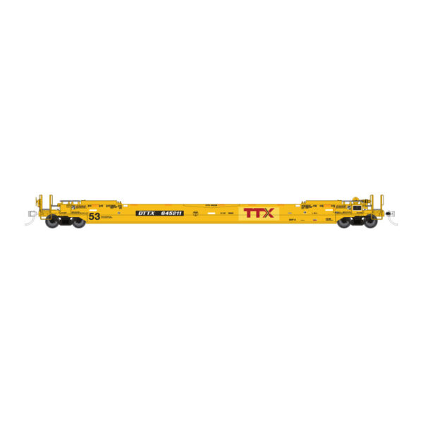 Rapido HO 53' Gunderson Husky Stack Trailer Train "Patched Forward Thinking Logo"
