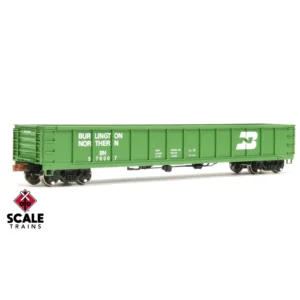 Scale Trains HO Kit Classic Havelok Shops 52' 6" Gondola Burlington Northern