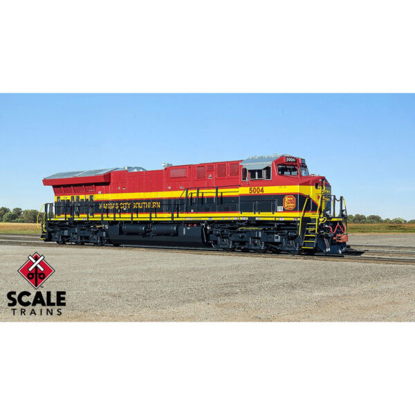 Scale Trains HO Rivet Counter Tier 4 ET44AC Kansas City Southern w/ DCC & Sound