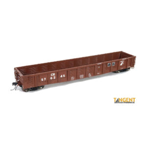 Tangent HO PRR & PC Shops G43 Class Corrugated Side Gondola Conrail "G43A Repaint 1980"