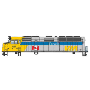 Walthers Mainline HO F40PH VIA "Canada Scheme" w/ DCC & Sound