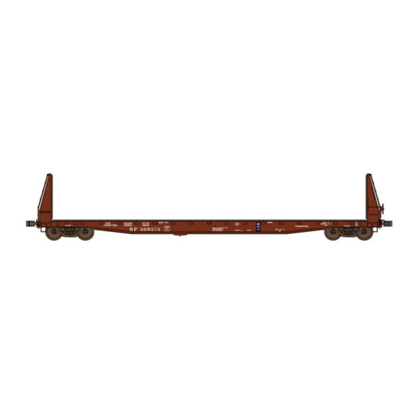 Wheels of Time HO ACF 62' Bulkhead Flat Car Southern Pacific "Straight Tapered Bulkhead"
