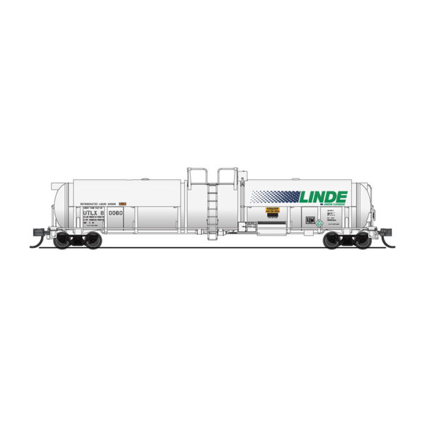 Broadway Limited N Cryogenic Tank Car Linde "w/ Shield" Single