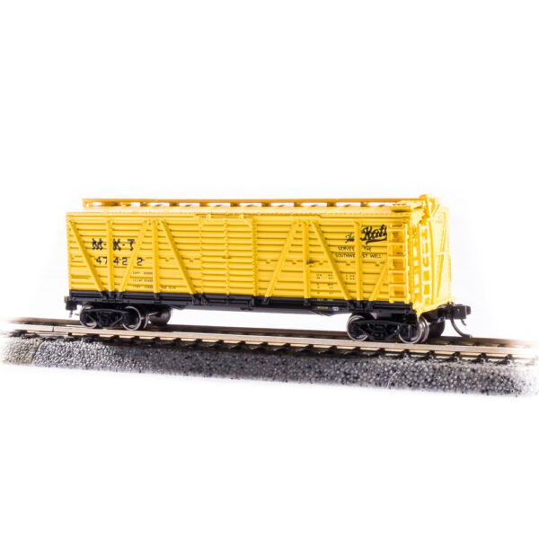 Broadway Limited N Stock Car Missouri Kansas Texas w/ Cattle Sounds