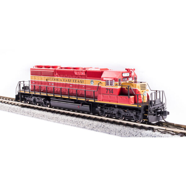 Broadway Limited Paragon 4 N SD40-2 Florida East Coast "Champion Scheme" w/ DCC & Sound