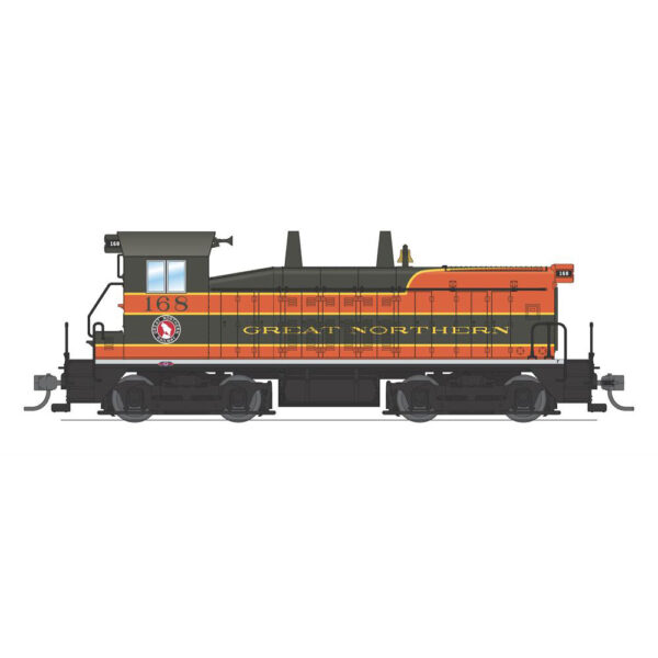 Broadway Limited Paragon 4 HO SW7 Great Northern