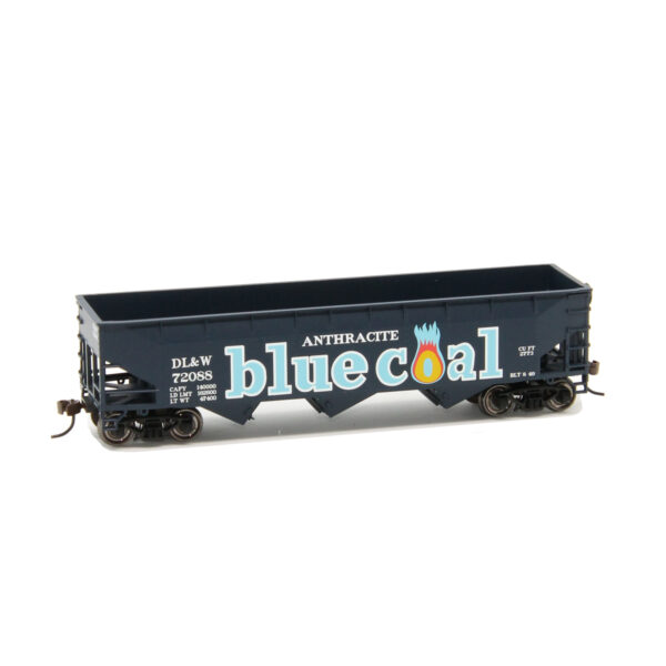 Bowser HO 70 Ton Offset Hopper Delaware Lackawanna & Western "Blue Coal"
