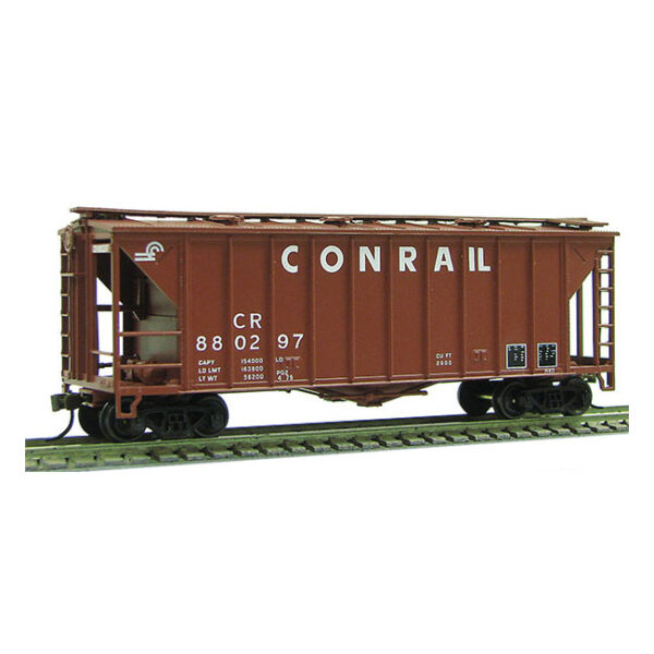 Con-Cor HO 2600 Cubic Ft. Airslide Conrail